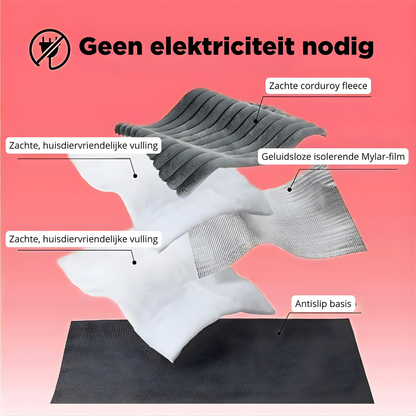 Warmte Mat voor Huisdieren Natuurlijk en Comfortabel