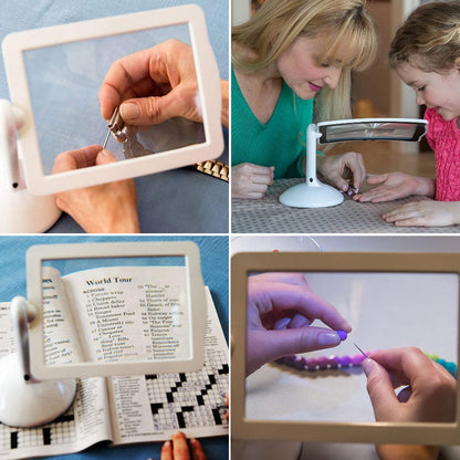 Bureau Vergrootglas LED Licht Met Handsfree Functie
