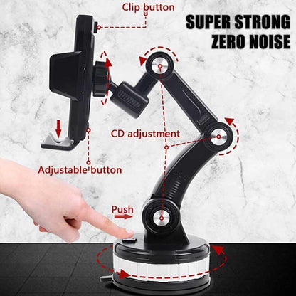 Telefoonhouder met Sterke Grip voor Auto en Fiets
