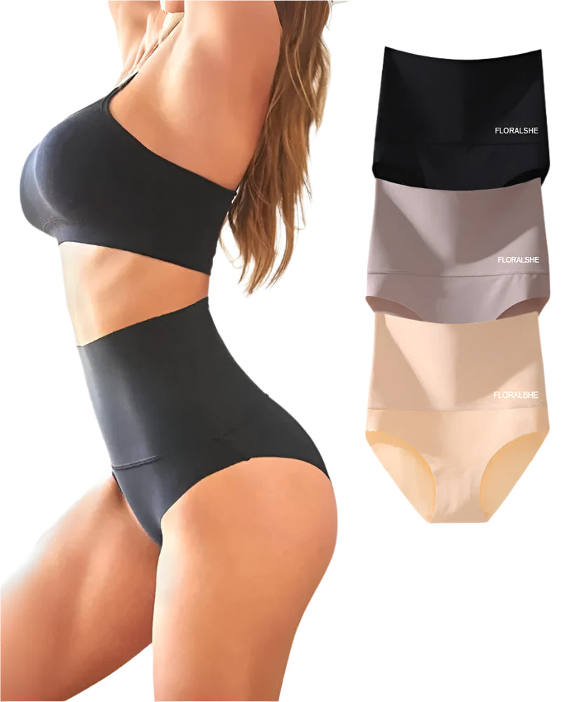 Slipjes Hoge Taille 5-Pack voor Buikcontrole en Slanke Pasvorm - Velinix