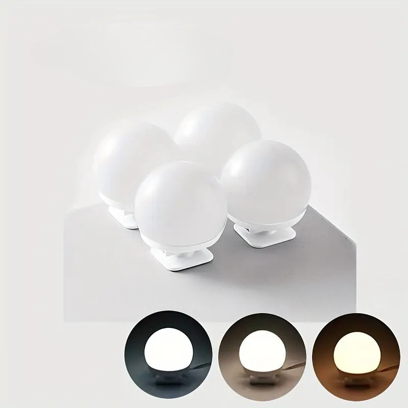 LED Makeup Spiegel Verlichting met Dimbare Lichtbollen