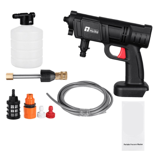 Krachtdrukreiniger Draadloos Elite Set voor Thuis en Tuin