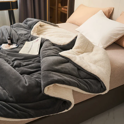 Zachte Fleece Deken Warm en Plush voor Bank en Bed