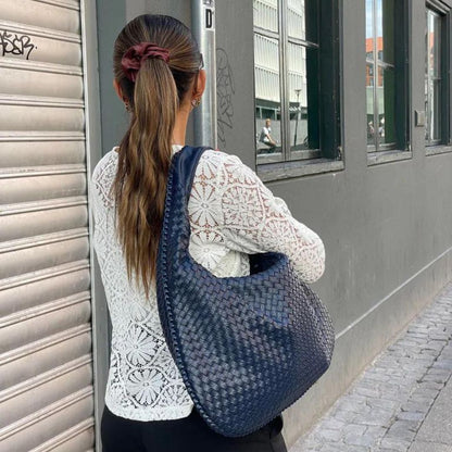 Vegan Leren Hobo Tas voor Dames Zacht en Stijlvol