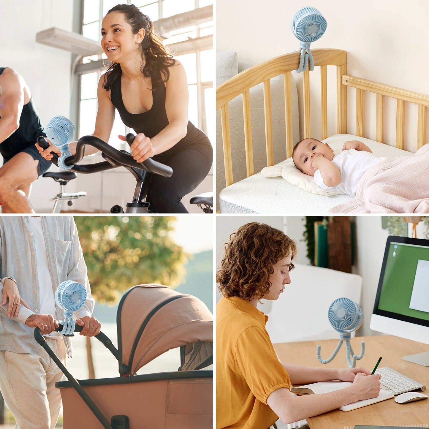 USB Reizen Handventilator Oplaadbaar Klein en Licht