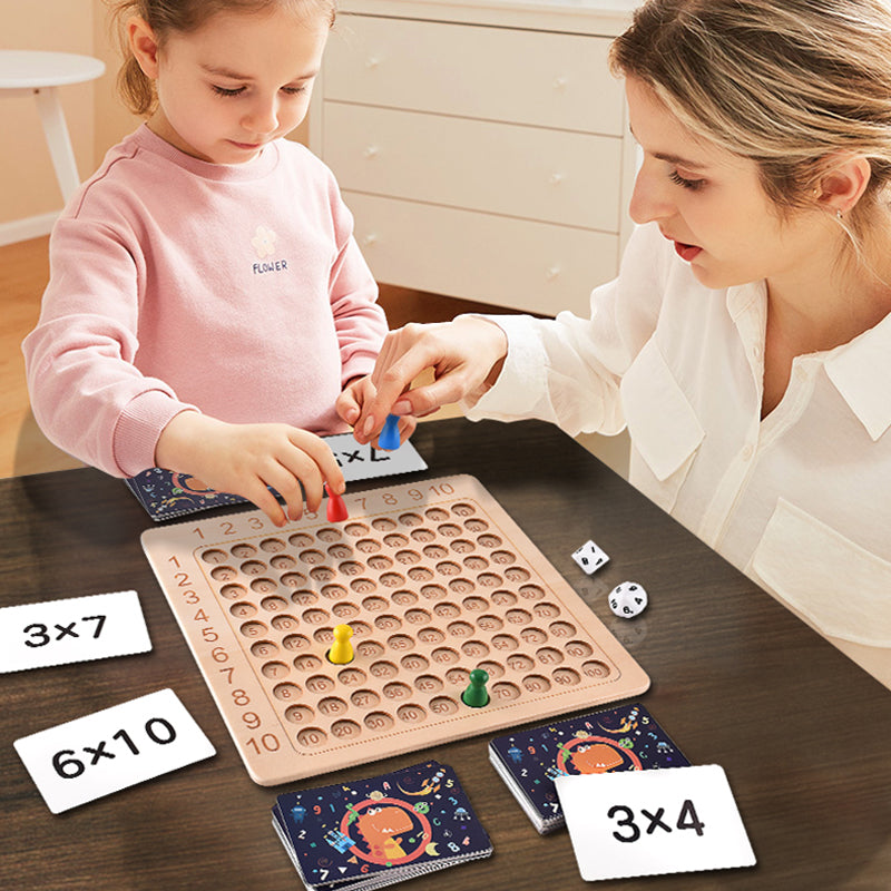 Montessori Rekenhulp: Vermenigvuldigen en Optellen voor Kinderen