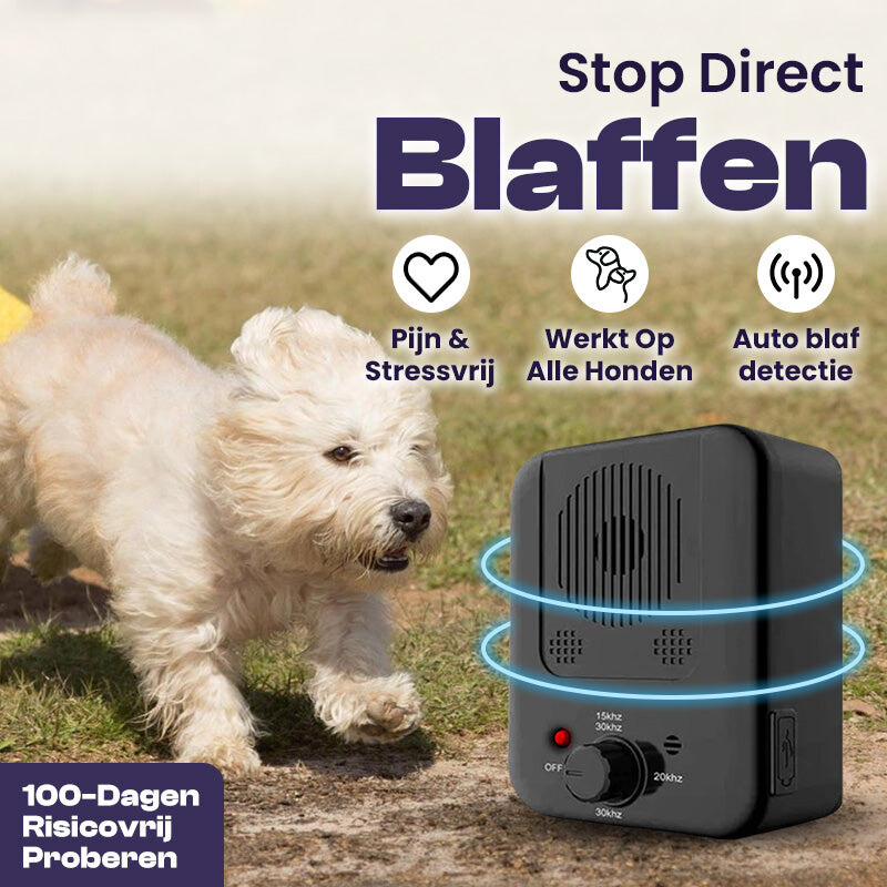Honden Anti-Blaf Apparaat Pijnvrij Ultrasonisch