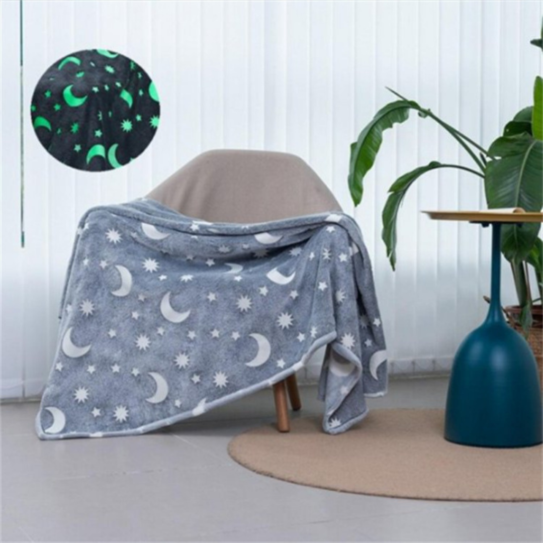Zachte Fleece Deken met Sterren voor een Gezellige Slaapkamer - Velinix