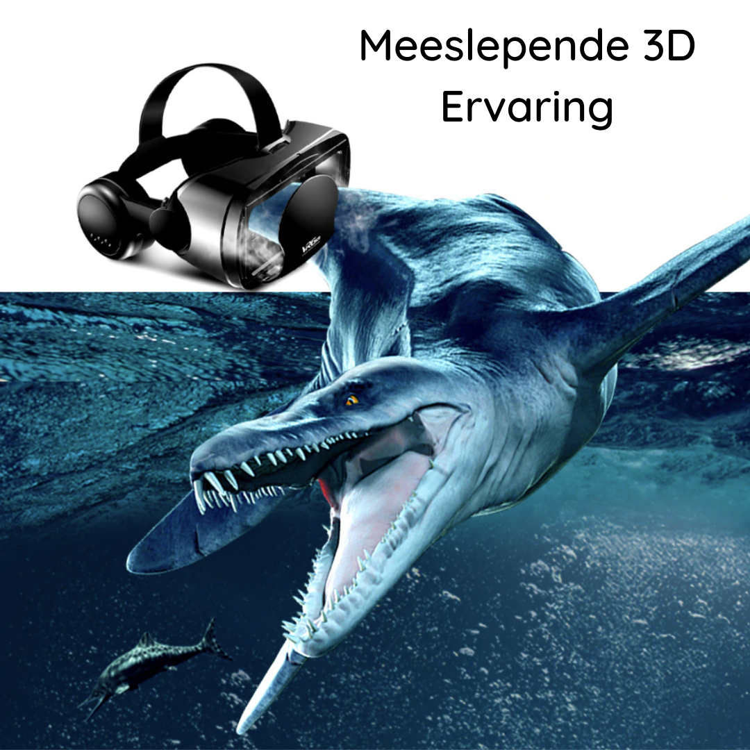 VR Bril Met Geïntegreerde Headset voor iPhone en Android