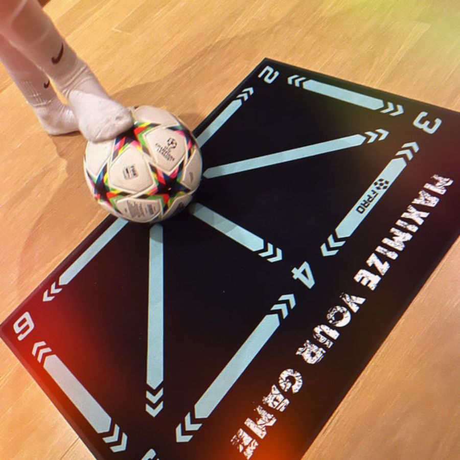Voetbal Trainingsmat Antislip 2x2m voor Thuis Training
