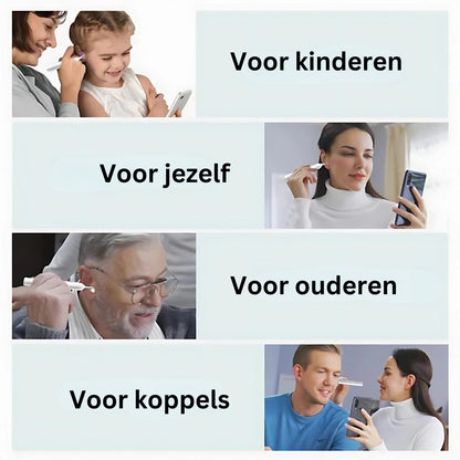 Oorreiniger Camera HD voor Grondige Oor Reiniging