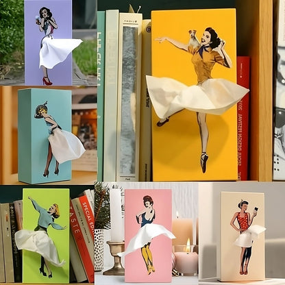 Tissuebox Rok Vormig Origineel Deco - Velinix