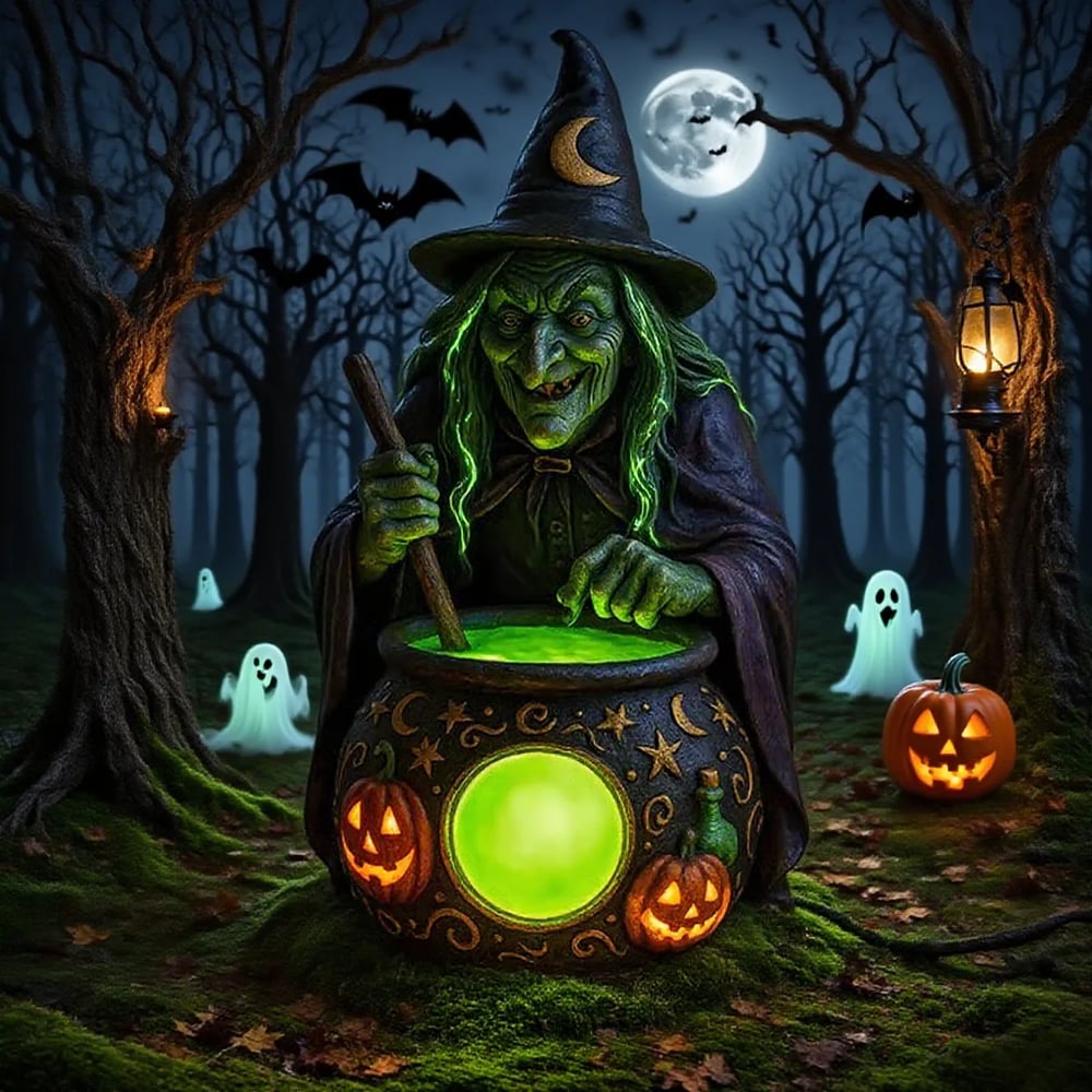 Groene Neon Ketellamp Magisch Design