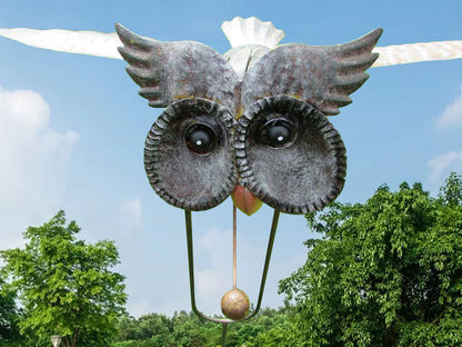 Windgenerator Vogelvormig Metaal Decoratief Tuinornament