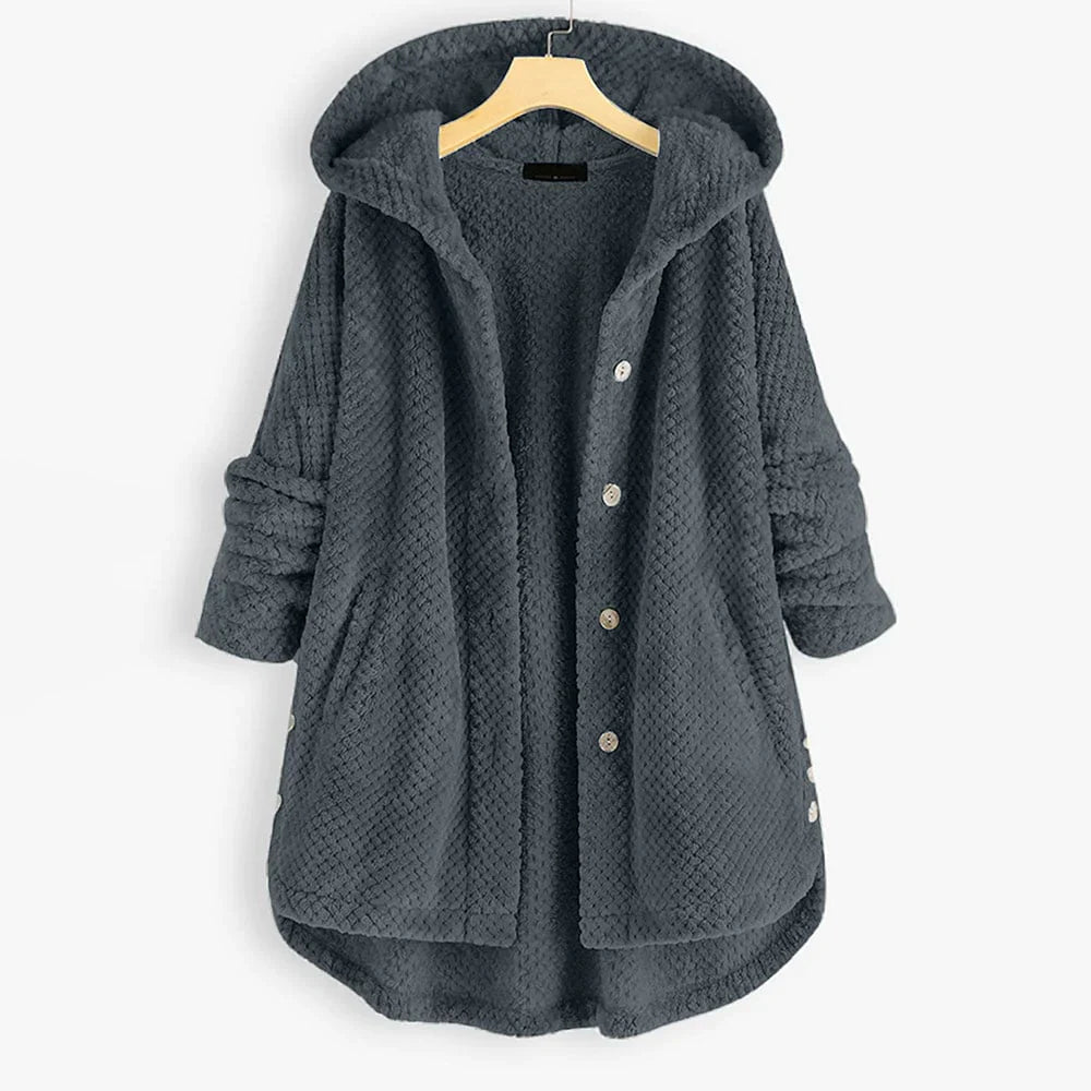 Fleecejas Met Capuchon - Elegant Snit voor Vrouw en Man