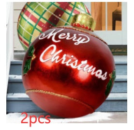 Kerstbal Buiten Decoratie 60cm Weerbestendig PVC