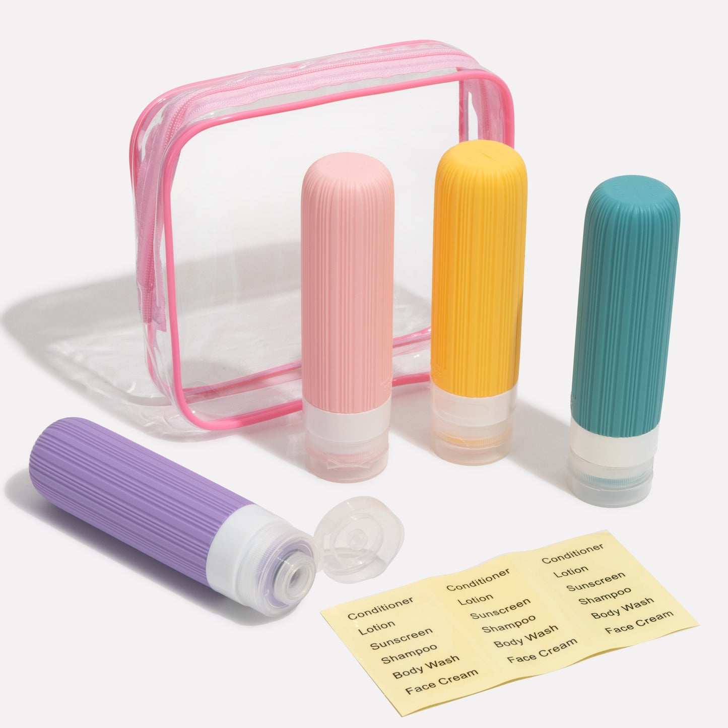 Reis Toilettas Flessen Luxe Set voor Hem en Dames