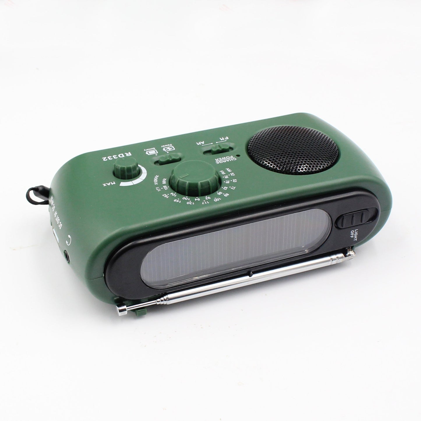 Draagbare Noodradio AM FM met USB Lader en LED Zaklamp Waterdicht