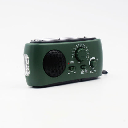 Draagbare Noodradio AM FM met USB Lader en LED Zaklamp Waterdicht