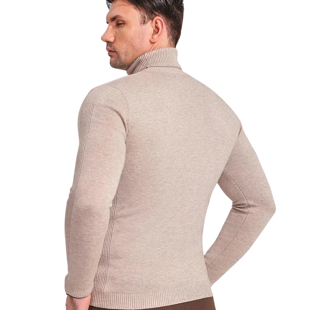 Dante™ – Heren Zwarte Coltrui van Kasjmier Blend voor Luxe Comfort-6