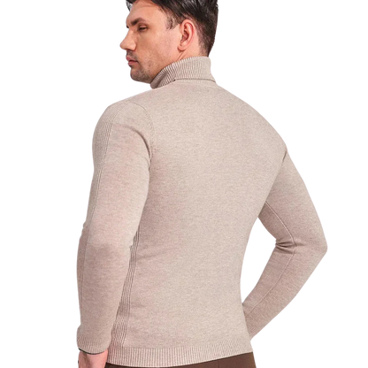 Dante™ – Heren Zwarte Coltrui van Kasjmier Blend voor Luxe Comfort-6
