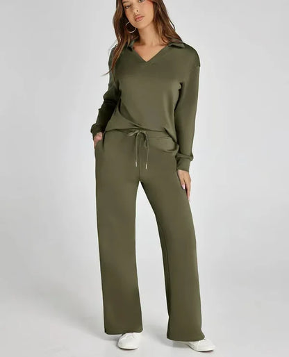Zachte Hoodie Set voor Vrouw Comfortabel en Stijlvol