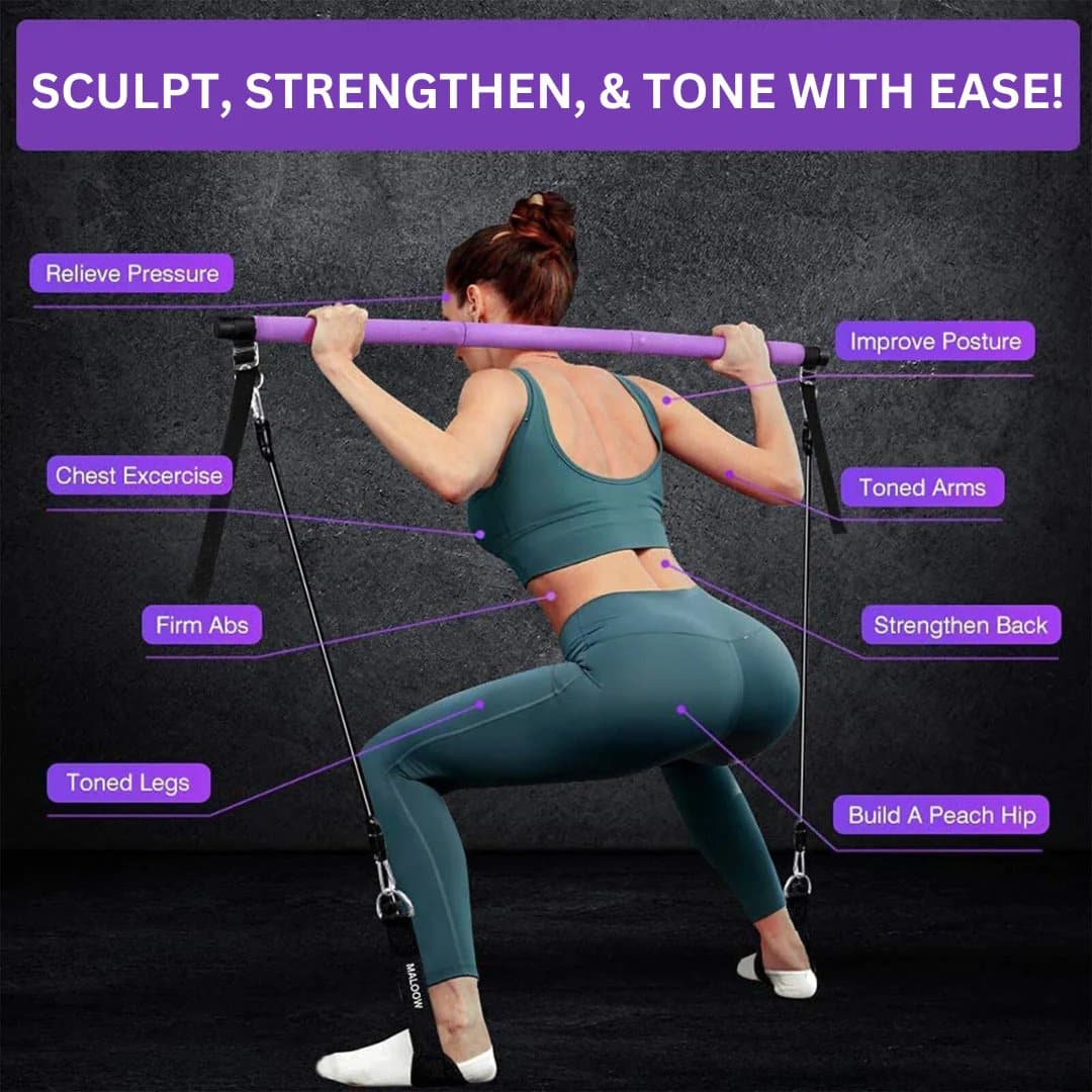 Pilates Body Touw voor Thuis Training en Core Versterking