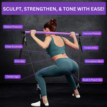 Pilates Body Touw voor Thuis Training en Core Versterking