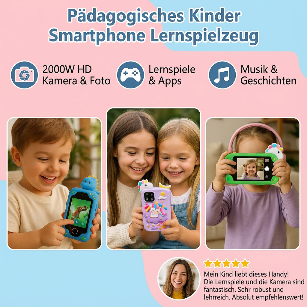Kinderen Smartphone Leerspeelgoed Educatief Speelgoed