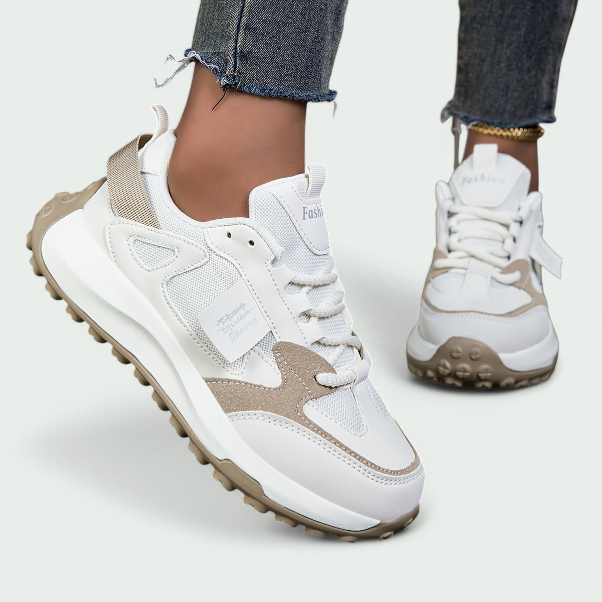 Winnie™ – Dames Sneakers van Ademend Textiel met Flexibele Pasvorm-3