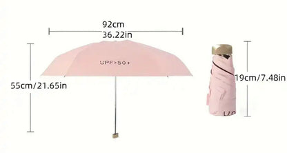Mini Paraplu Windbestendig UV-Bestendig voor Onderweg