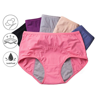 Luxe Ondergoed voor Vrouwen Hoog Taille Lekvrij Comfort - Velinix