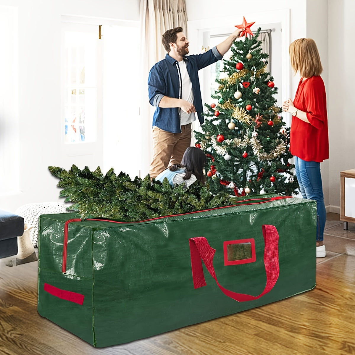 Kunstkerstboom Opbergzak Waterdicht en Duurzaam Polyester
