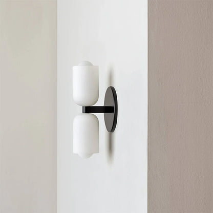 Wandlamp Acryl met Dubbele Lichtbron Warm Wit Licht