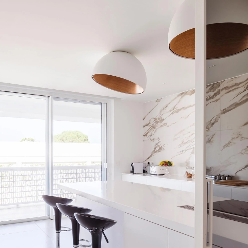 Stijlvolle LED Plafondlamp Modern Design Duo