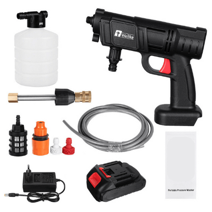 Krachtdrukreiniger Draadloos Elite Set voor Thuis en Tuin