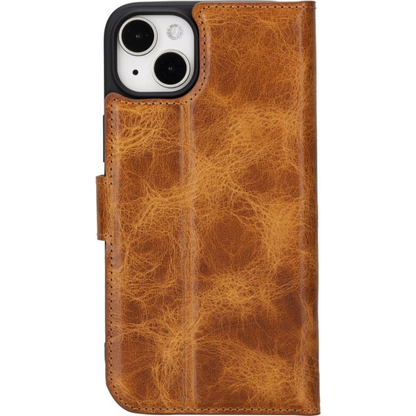 Telefoonhoesje Leer met Pasjeshouder en Kickstand