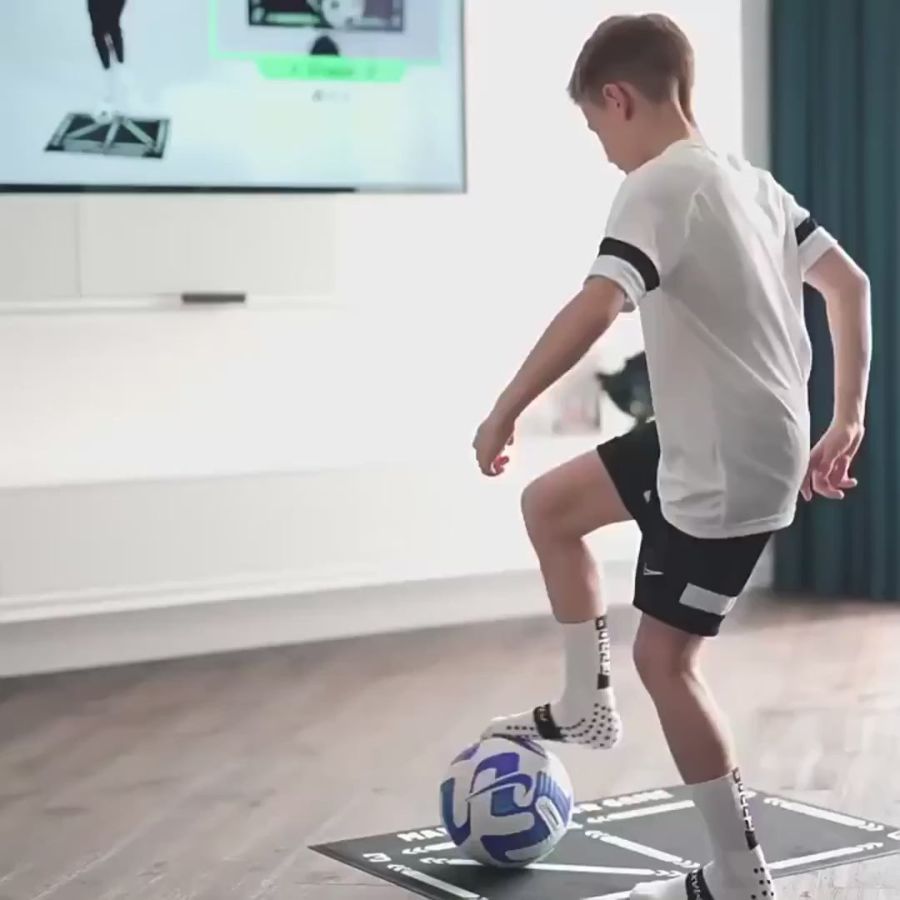 Voetbal Trainingsmat Antislip 2x2m voor Thuis Training