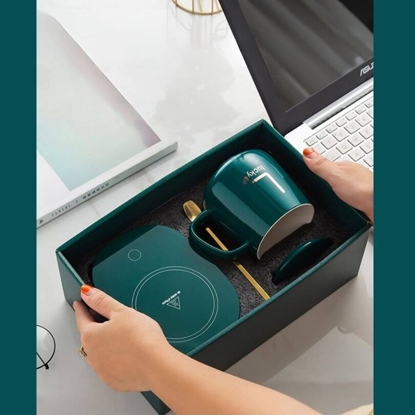 Koffiemok Verwarmer Warmhoudplaat voor Koffie en Thee