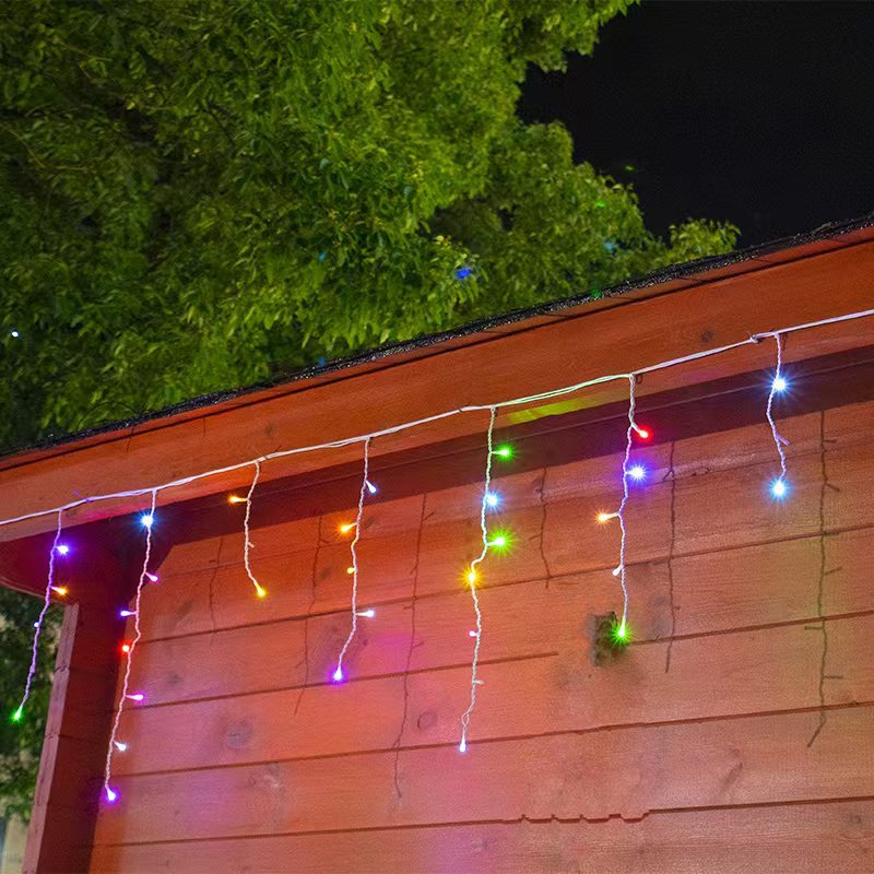 LED IJspegelsnoer 50m Warmwit IP44 Weerbestendig