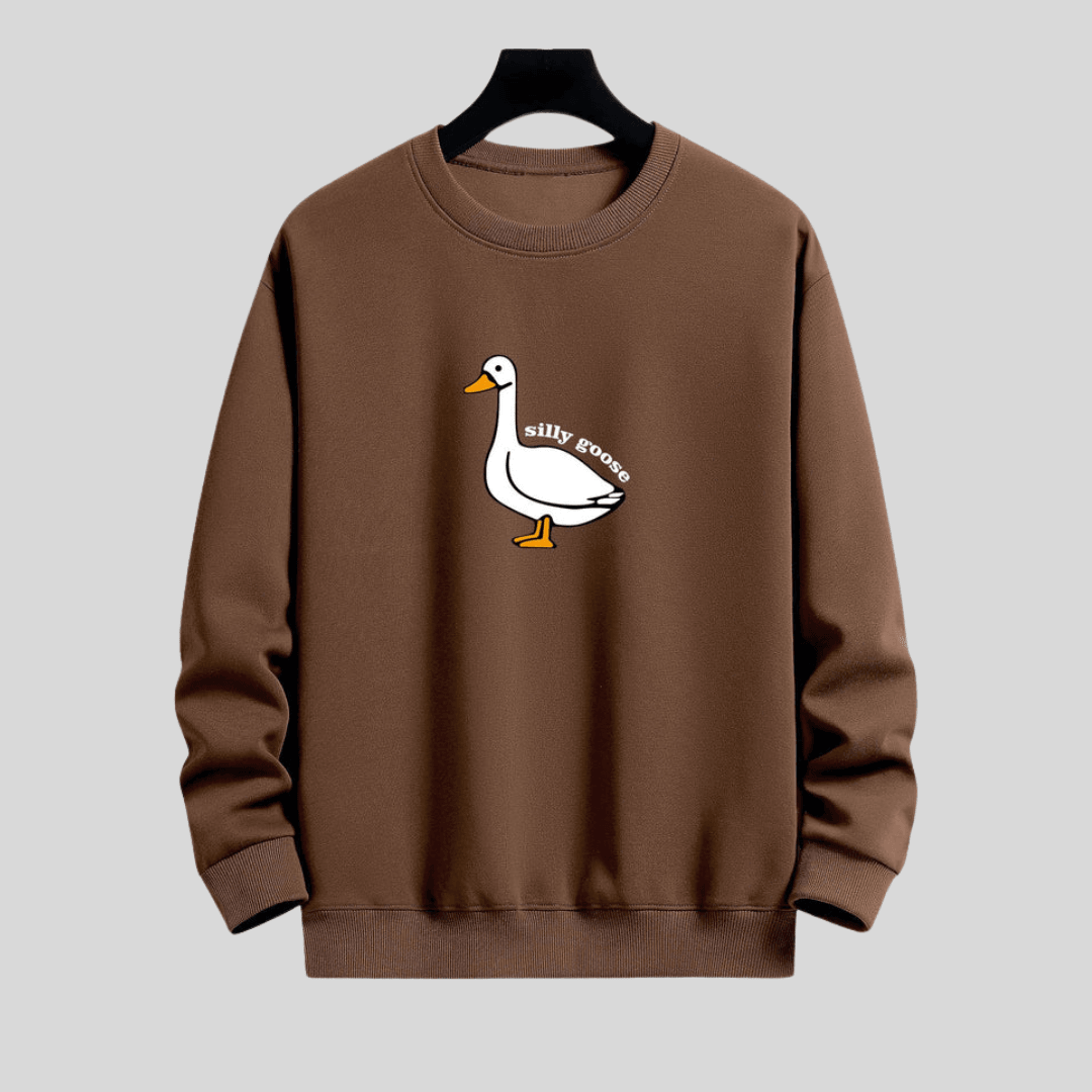 Leuke Streetwear Sweatshirt met Karakter voor Mannen en Vrouwen
