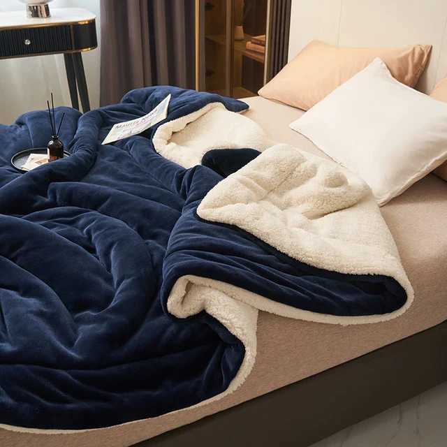 Zachte Fleece Deken Warm en Plush voor Bank en Bed
