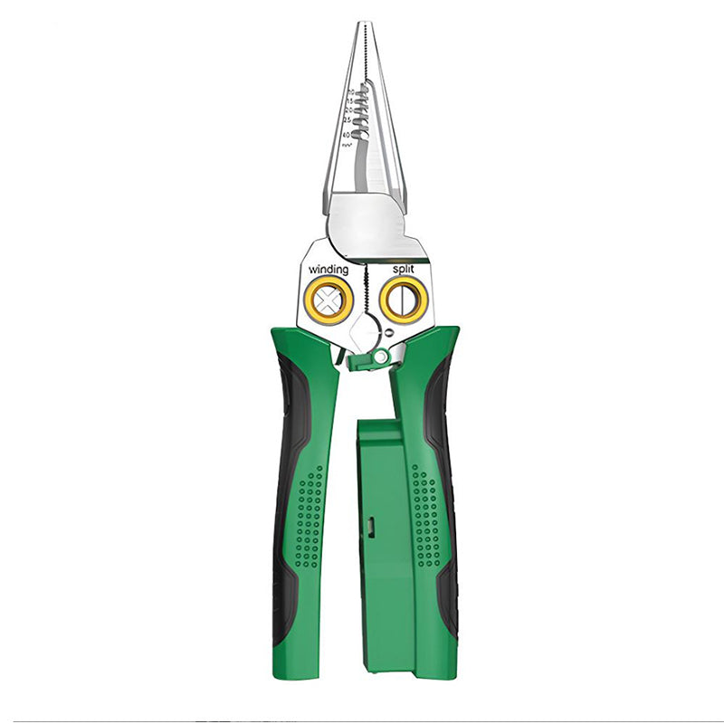 8-in-1 Multifunctionele Schaar Strip- en Testtool Elektrisch - Velinix