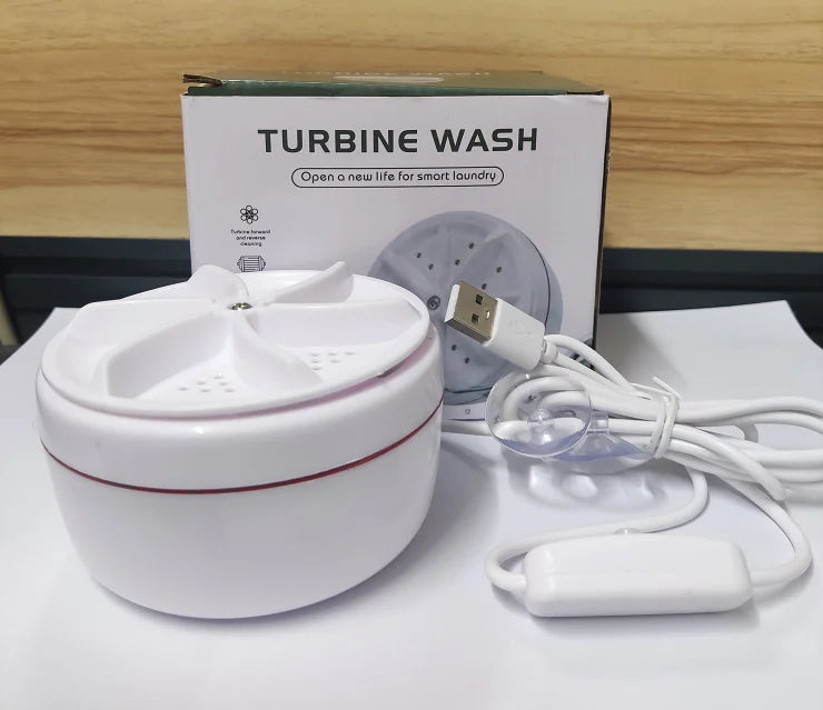 Draagbare Wasmachine Mini USB voor Thuis en Op Reis