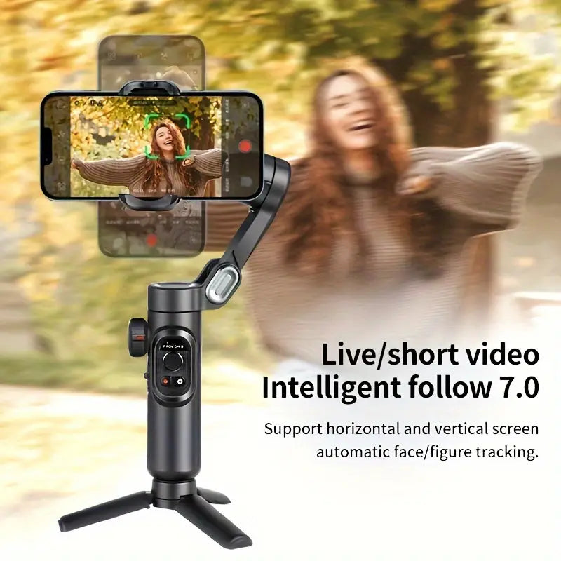 Vouwbare Smartphone Gimbal Stabilizer voor iPhone en Android