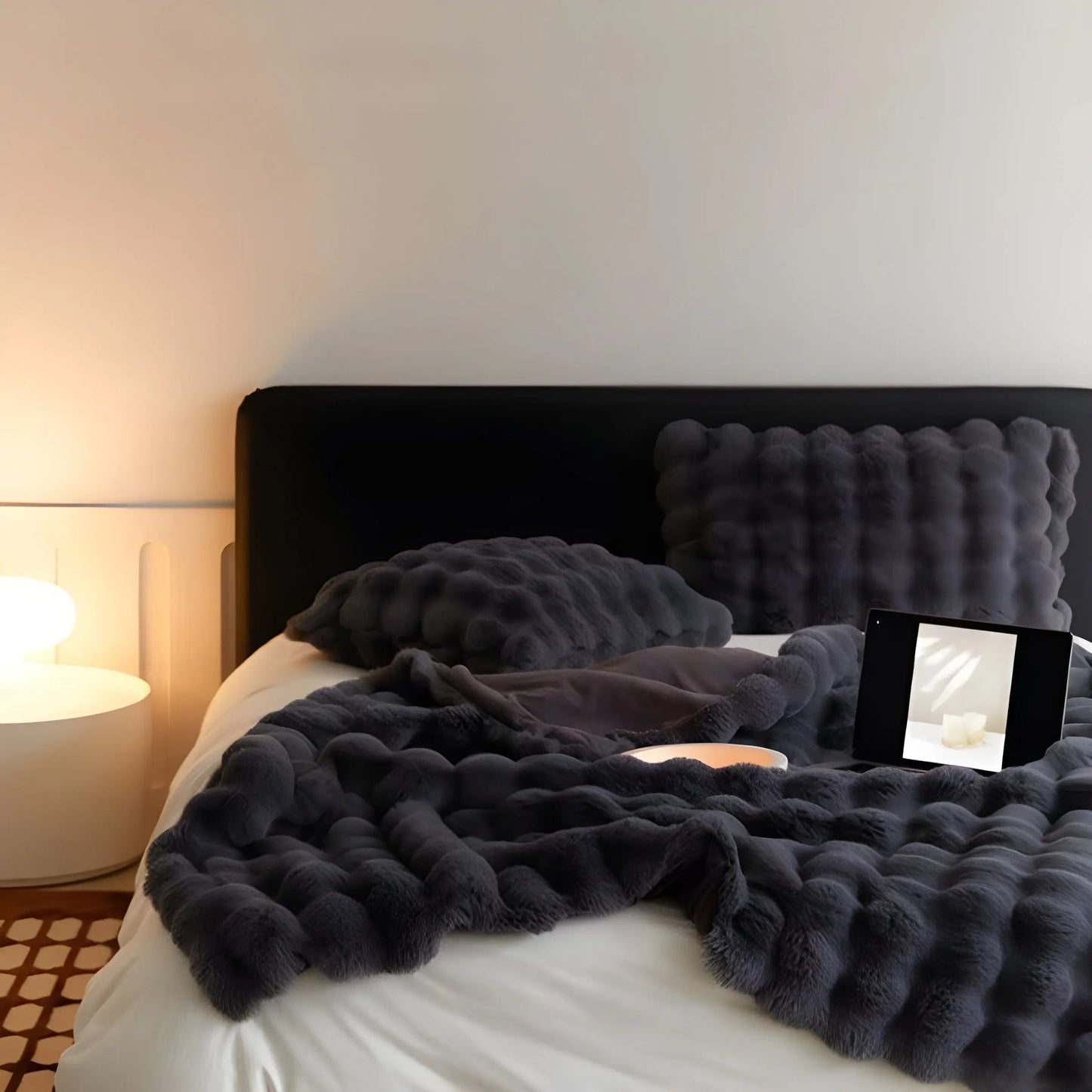 Zachte Pluche Deken Warm voor Bank en Bed