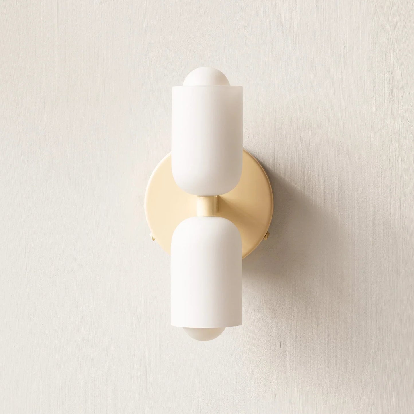 Wandlamp Acryl met Dubbele Lichtbron Warm Wit Licht