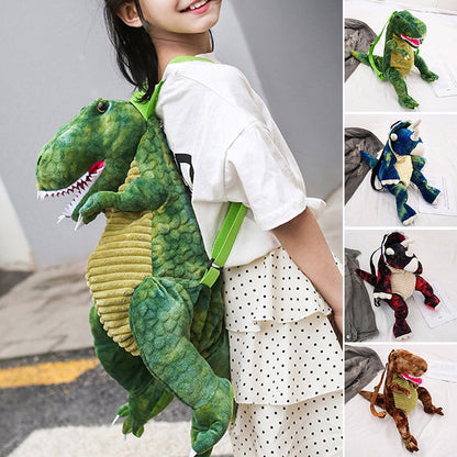 Knuffelbare Kinder Rugzak Zachte Dino Design