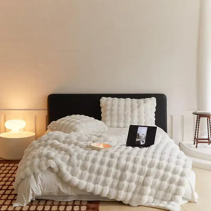 Fleece Deken Omkeerbaar Zacht en Warm voor Huis en Tuin