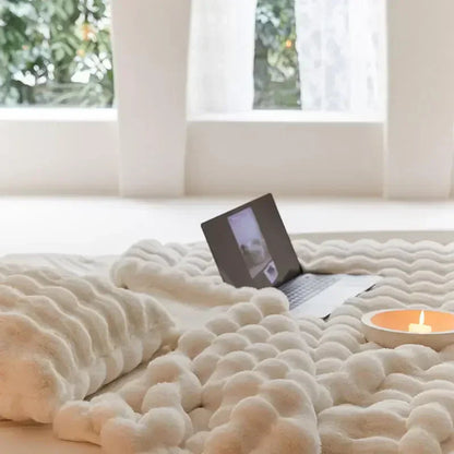 Fleece Deken Omkeerbaar Zacht en Warm voor Huis en Tuin